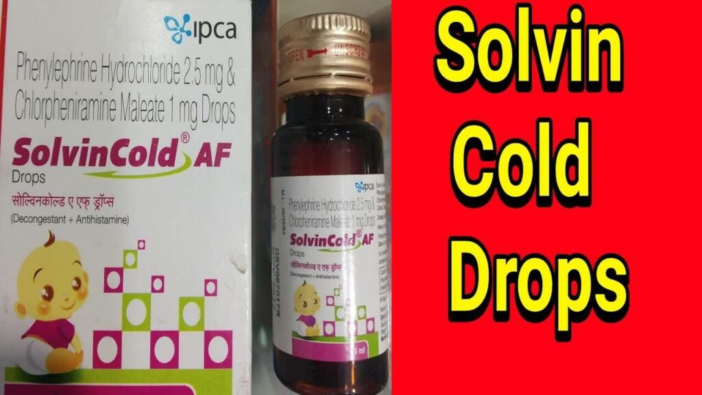 solvin cold drops for baby in hindi