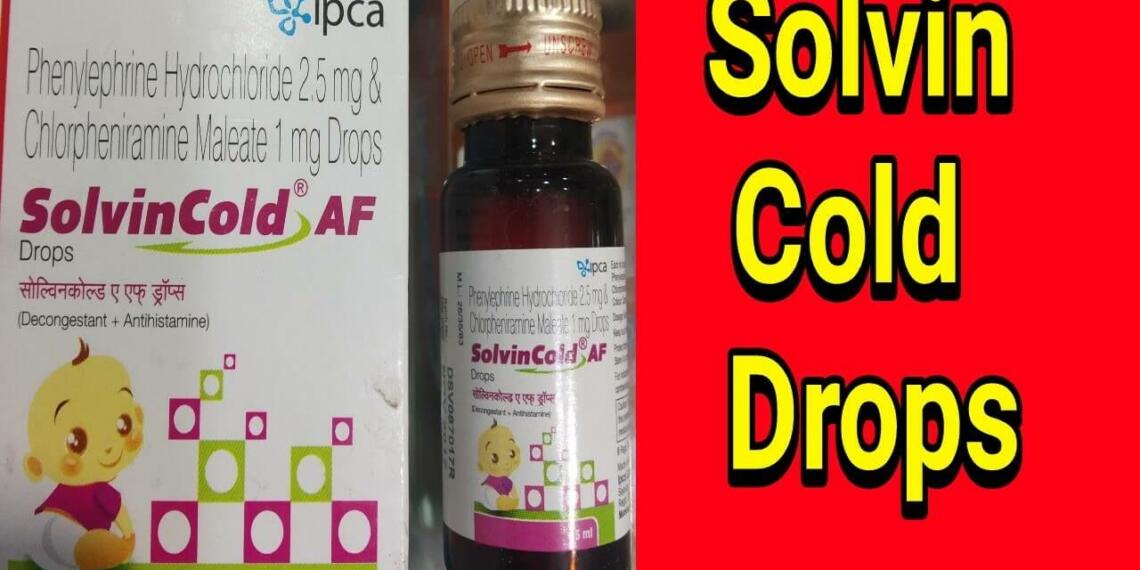 solvin cold drops for baby in hindi