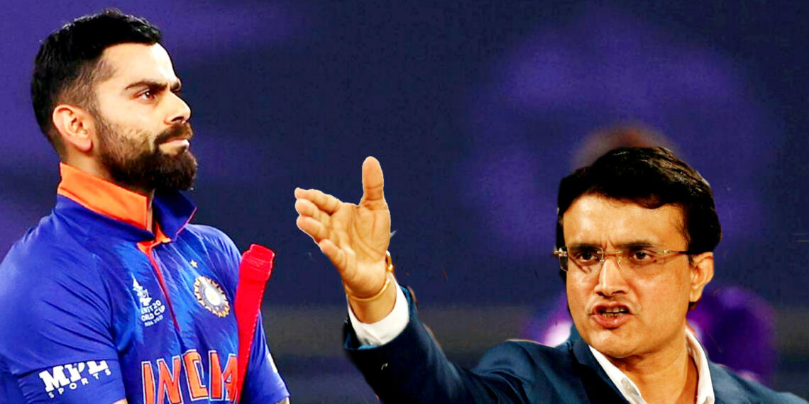विराट कोहली गांगुली