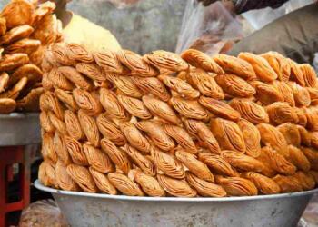 silao khaja sweet bunch at shop