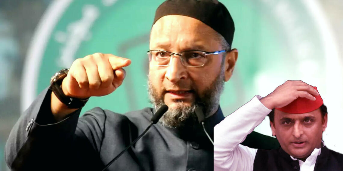 ओवैसी अखिलेश यादव