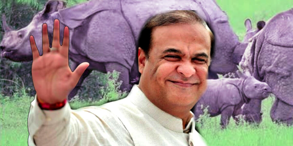 असम एक सींग वाले गैंडे