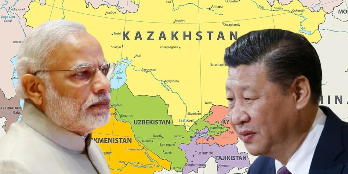 मध्य एशिया में चीन