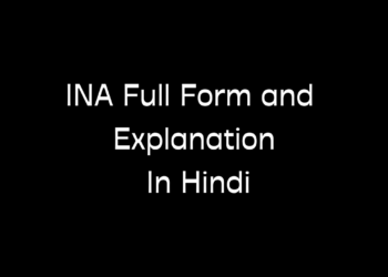 INA full form