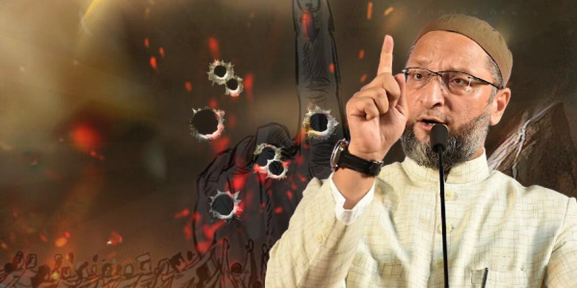 ओवैसी की हत्या के लिए किसी ने नौसिखिए हमलावर को चुना किंतु हमारे अनुमान में ओवैसी खुद ही हैं