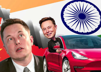 Tesla भारत चीन