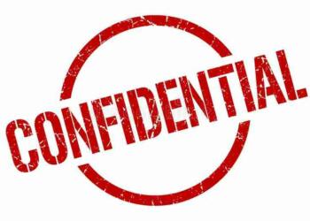 confidential stamp meaning in hindi