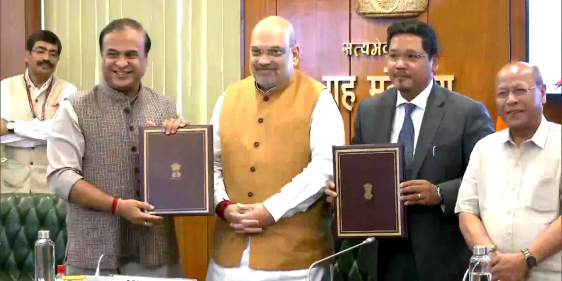 असम मेघालय सीमा विवाद