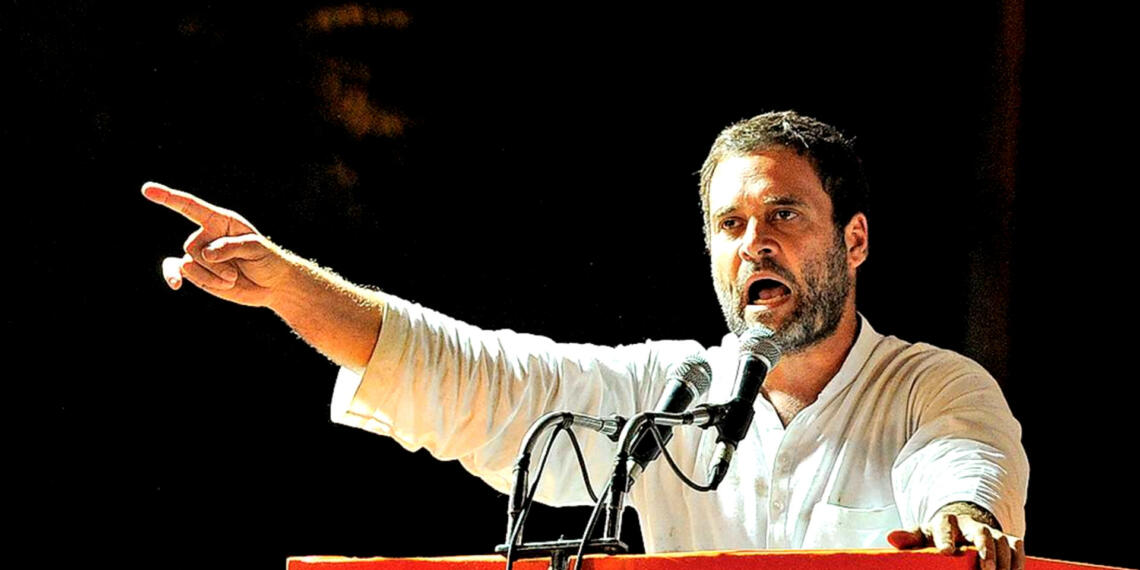 राहुल गाँधी को अब राजनीति करने के लिए बदनाम संगठनों का सहारा लेना पड़ रहा है