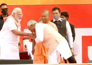 भाजपा के साथ चलने में ही सबकी भलाई है, PM मोदी के आगे नीतीश का झुकना बहुत कुछ कहता है