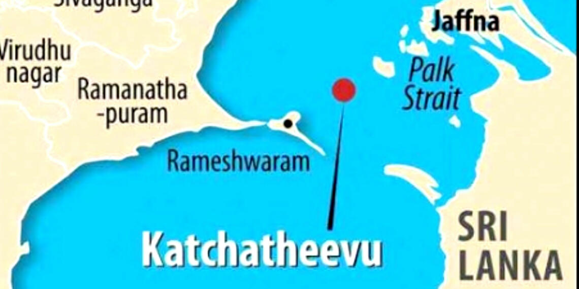 कच्चातीवु द्वीप Map