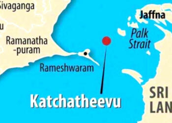 कच्चातीवु द्वीप Map