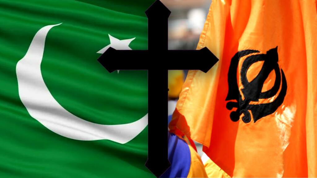 Muslim, Sikhs and Christians
