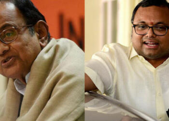 P. Chidamabaram- Karti Chidambaram