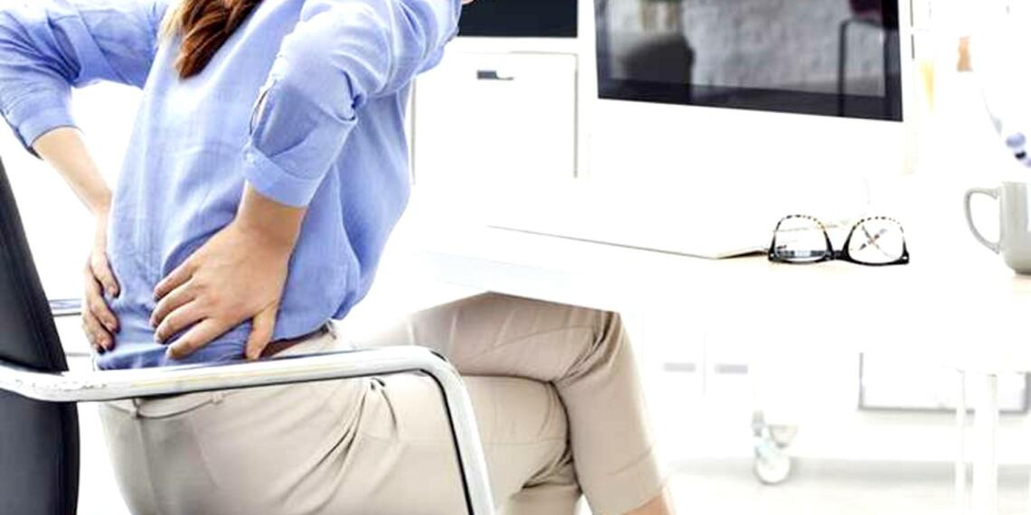 period cramp in office