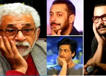 क्या बात करते हो नसीरुद्दीन मियां! खानों को अपना घर बार भी तो संभालना है