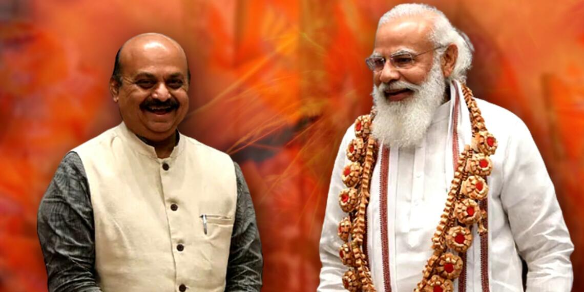 PM Modi and Bommai
