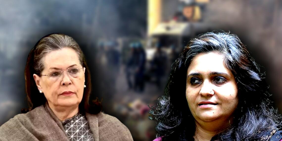 Sonia vs Teesta