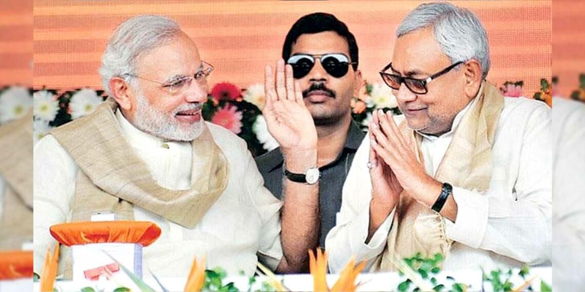 Nitish and Modi
