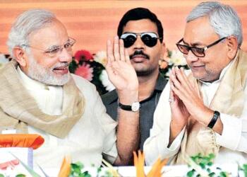 Nitish and Modi