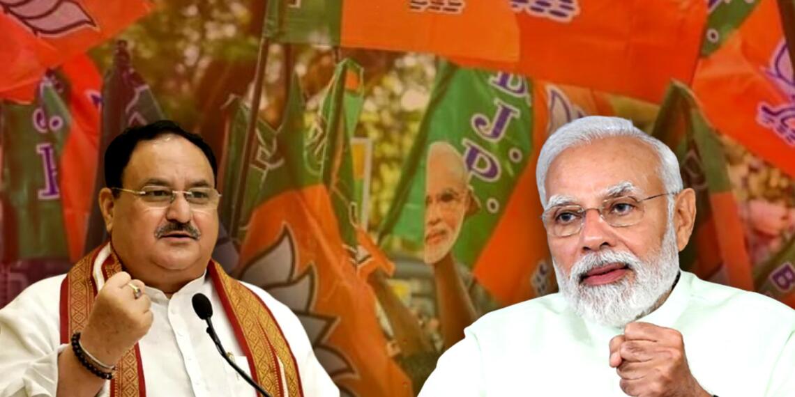 PM Modi and JP Nadda