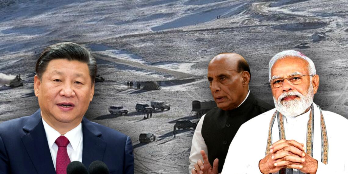 Jinping, Modi and Rajnath singh