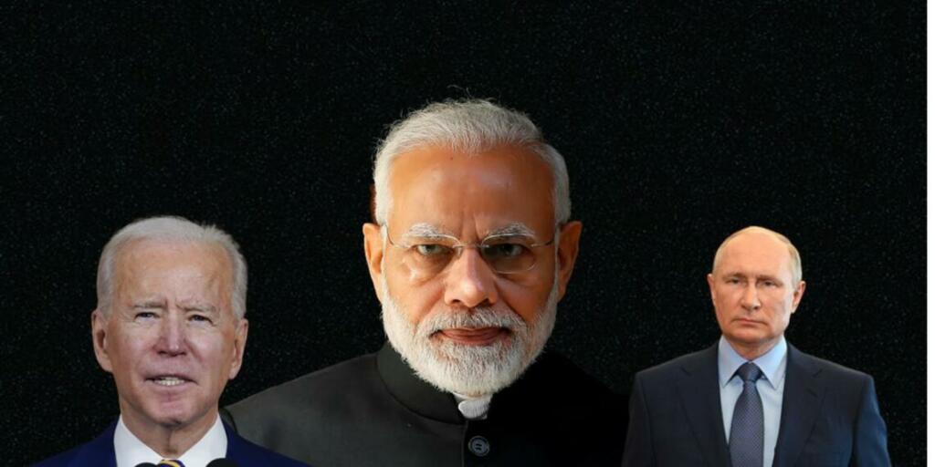 Modi, Biden and Putin