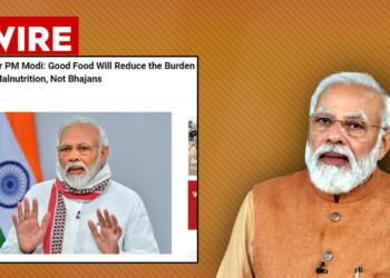 PM Modi and The wire