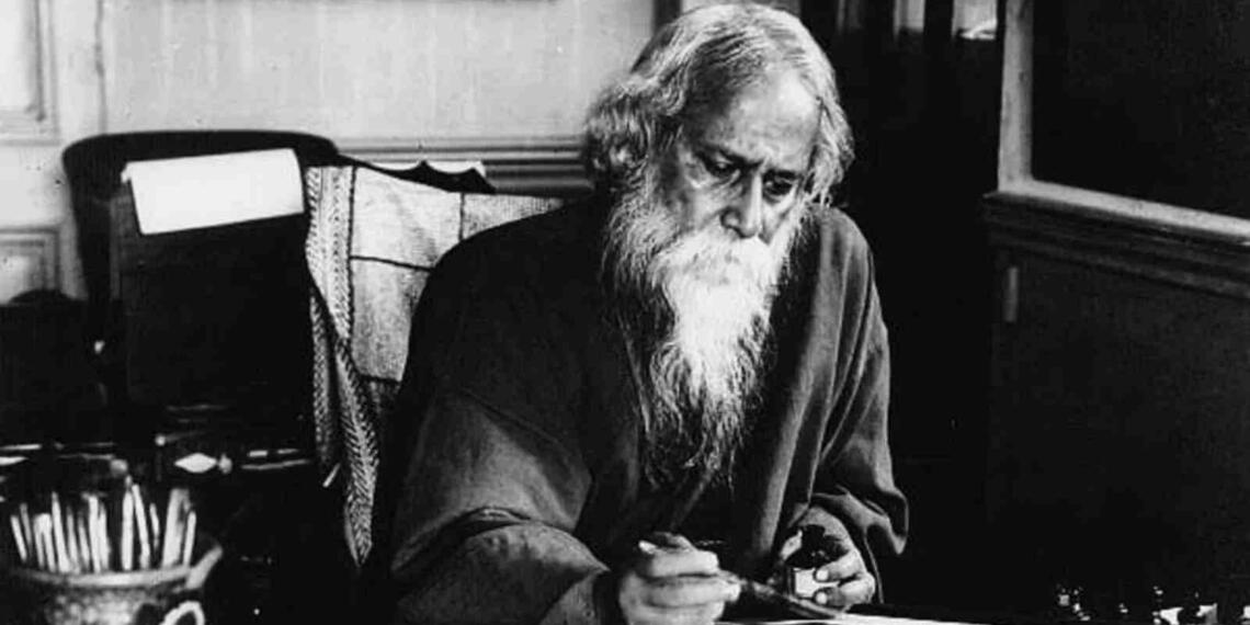 Rabindranath Tagore biography thumbnail picture