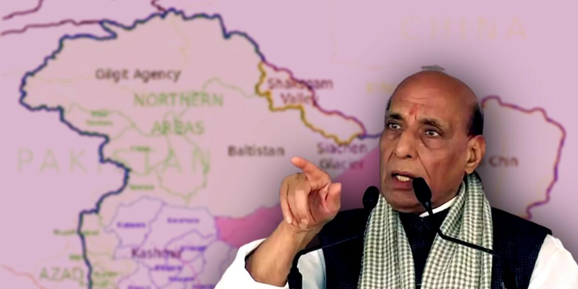 राजनाथ सिंह पीओके