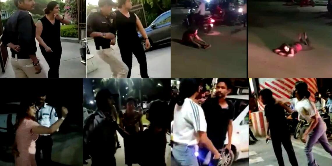 Viral clips of drunk ladies