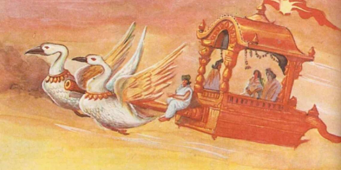 पुष्पक विमान की बनावट