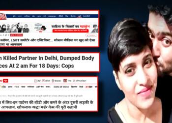 श्रद्धा आफताब, Love Jihadi is a Food Blogger for TOI, 'Man' For NDTV and other benign characters for the rest-