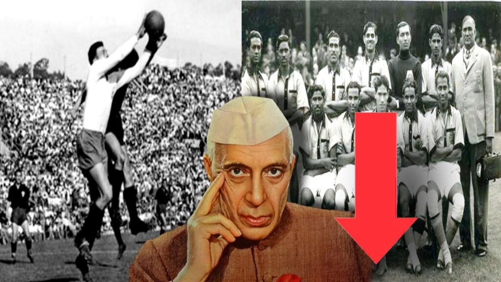 भारतीय फुटबॉल, It was Nehruvian politics killed Indian football
