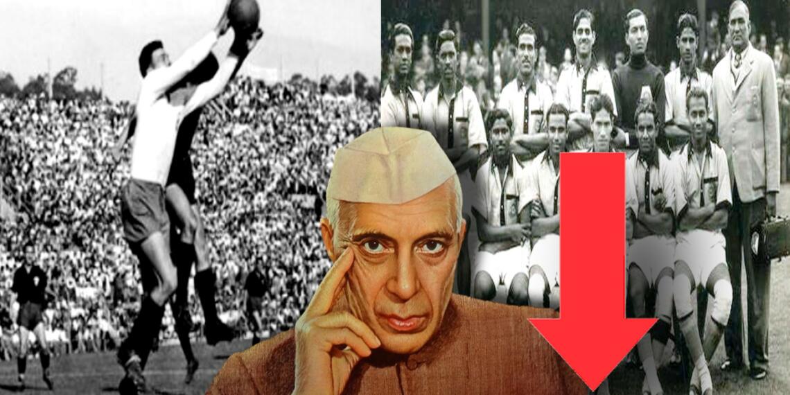 भारतीय फुटबॉल, It was Nehruvian politics killed Indian football