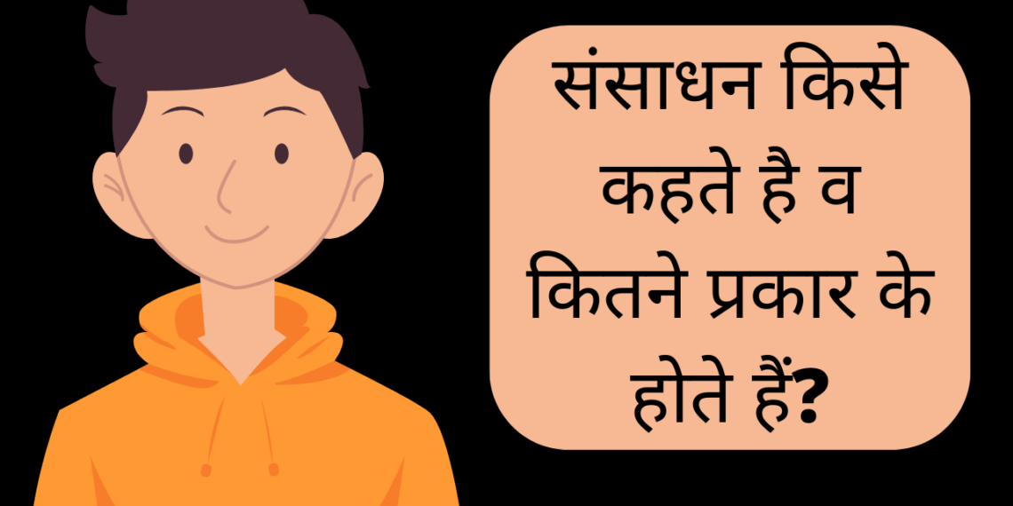 संसाधन किसे कहते हैं