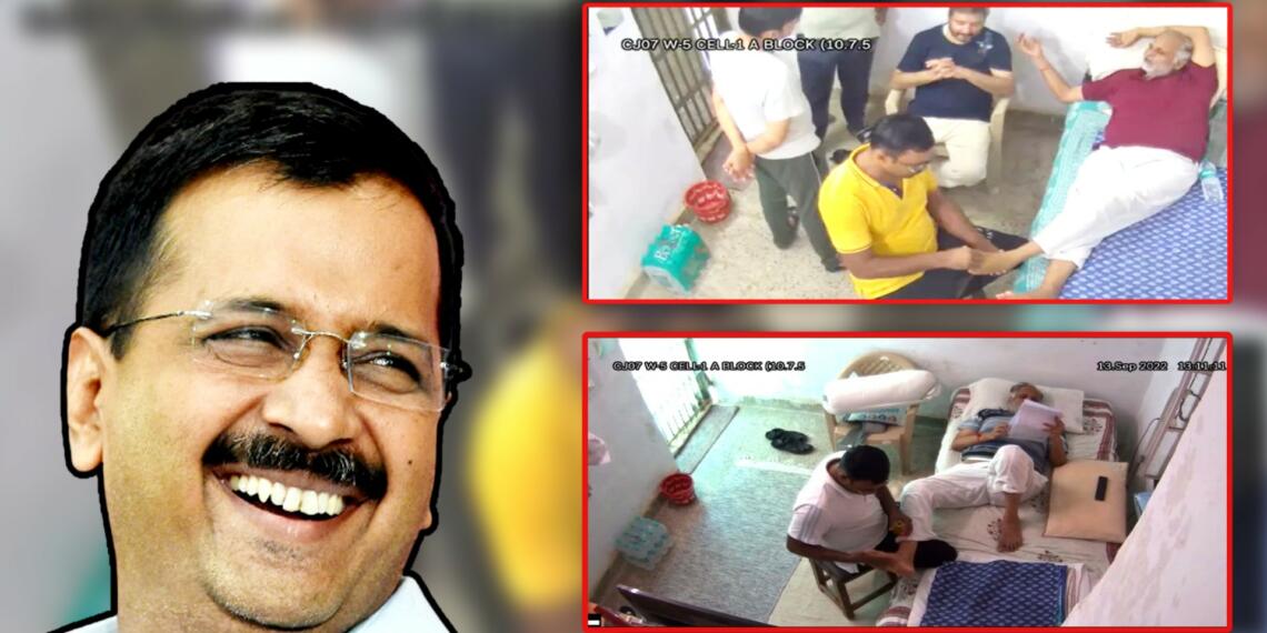 सत्येंद्र जैन, Kejriwal has opened a massage center in Tihar Jail, and Satyendra Jain is the first customer