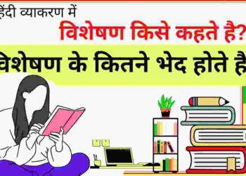 विशेषण कितने प्रकार के होते हैं