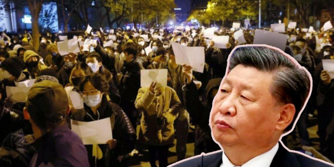 China Covid protests