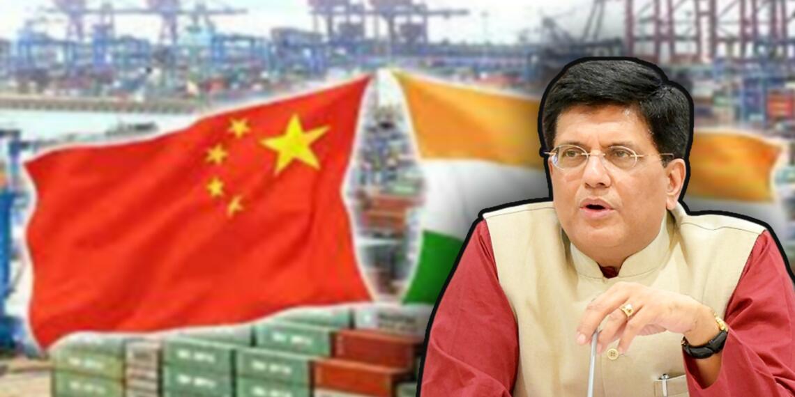 India runs a huge trade deficit with China. Oh! Really?