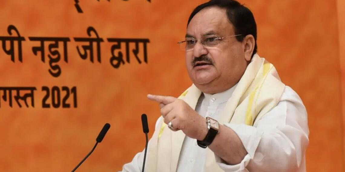 भाजपा अध्यक्ष जेपी नड्डा