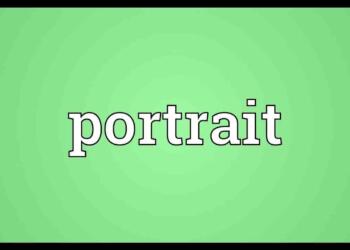 Portrait meaning in hindi