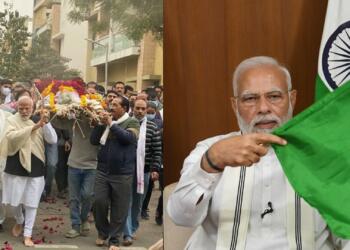 Can’t beat a man who follows "Janani Janmabhumishcha Swargadapi Gariyasi"