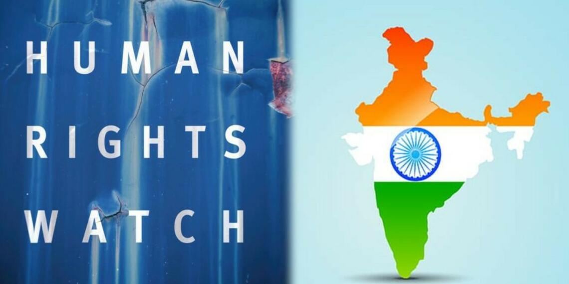 American NGO Human Rights Watch Published report over india