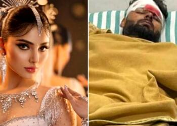 Rishabh Pant and Urvarshi Rautela