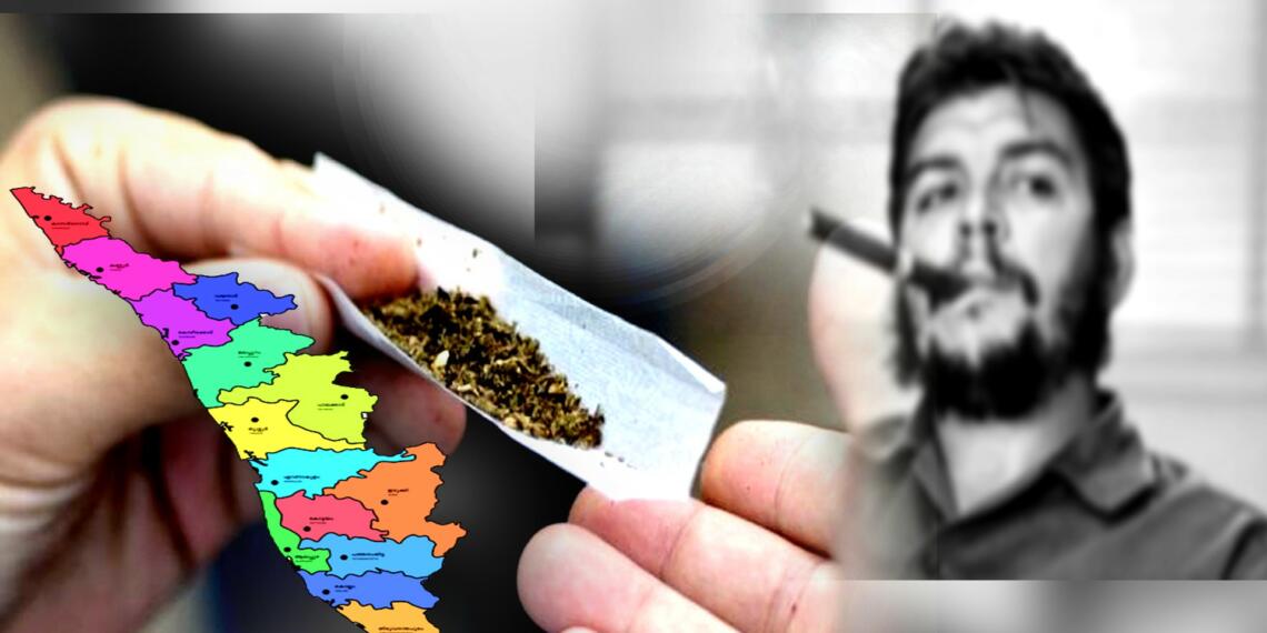 “9% took ganja before they were 10 years old, 70% took ganja when they were 10 to 15”, Communist Kerala youth set to become Chegueras?