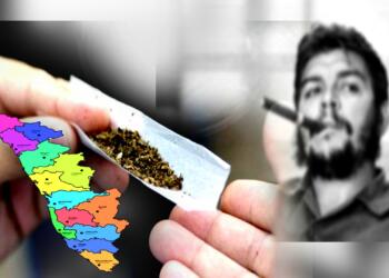 “9% took ganja before they were 10 years old, 70% took ganja when they were 10 to 15”, Communist Kerala youth set to become Chegueras?
