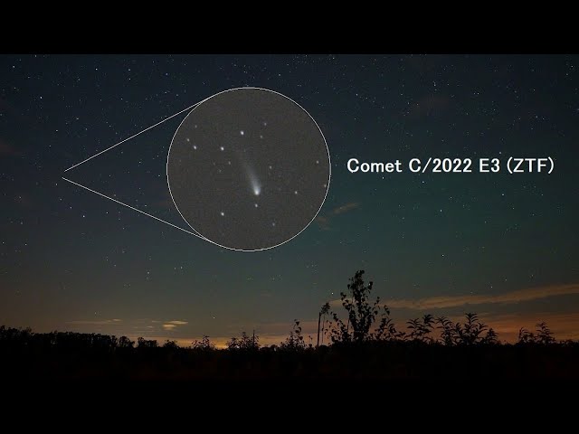 comet C2022 E3 (ZTF) long