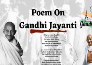 Poem On Gandhi Jayanti