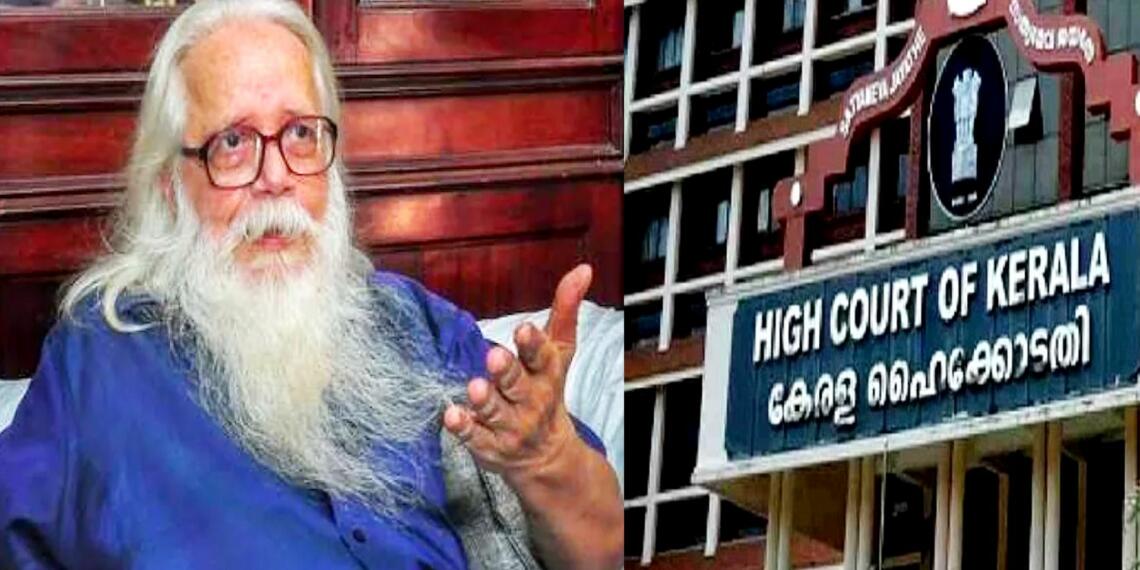Nambi Narayanans isro espionage case is false cbi tells kerala hc